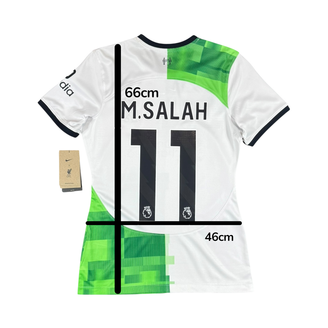 2023-24 Liverpool Nike Away Shirt #11 M. SALAH Brand New Womens (S)