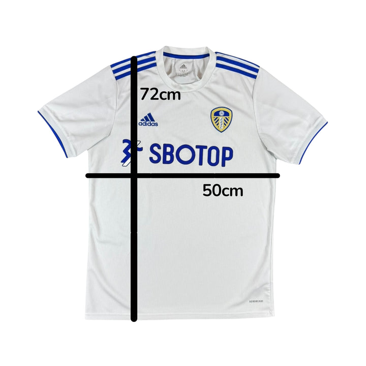 2020-21 Leeds United Adidas Home Shirt - 8/10 - (M)