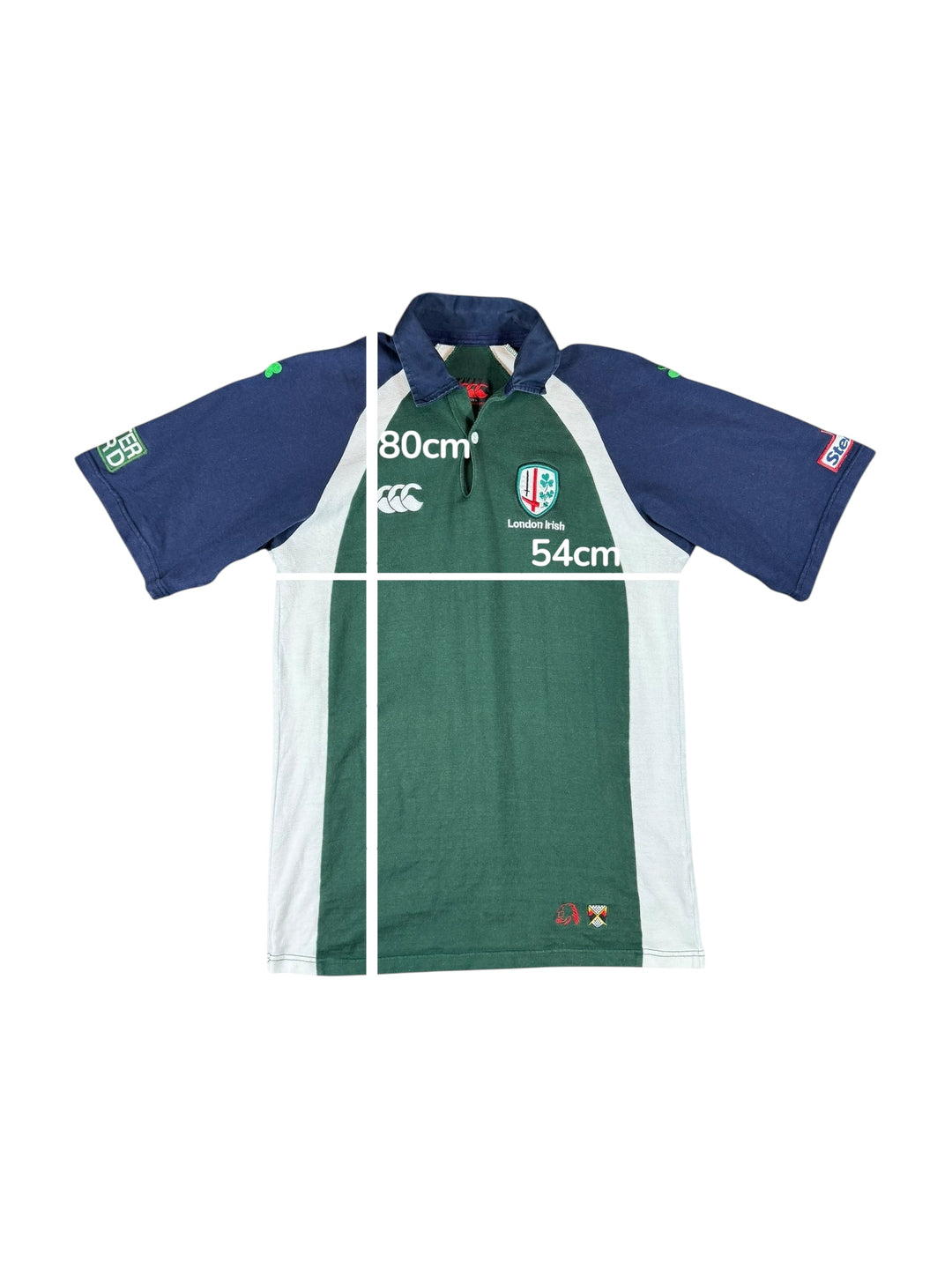 2003/05 London Irish Canterbury Home Rugby Shirt - 8/10 - (L)