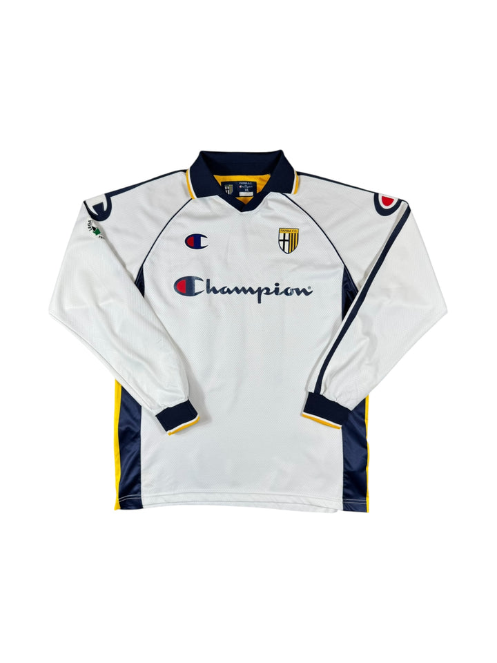 2003/04 Parma Champion Away Longsleeve Shirt #16 - 8/10 - (XL)
