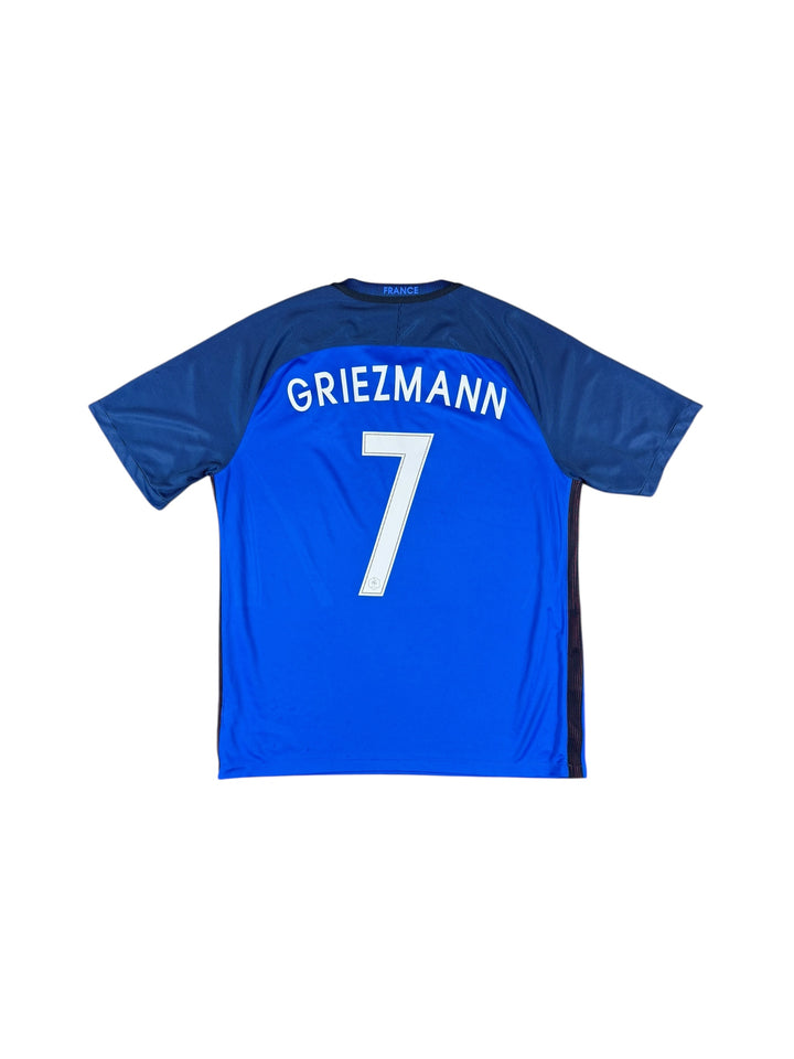 2016-17 France Nike Home Shirt #7 GRIEZMANN - 7/10 - (XL)
