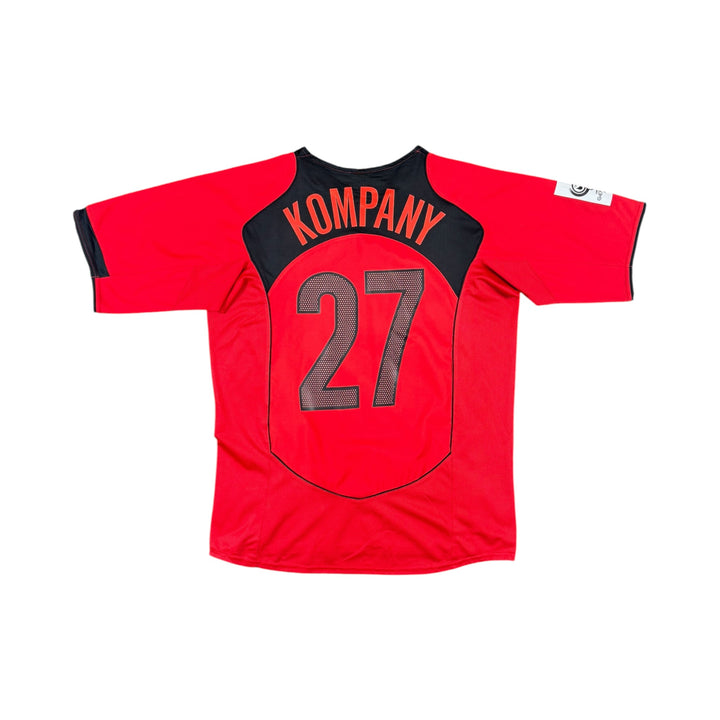2004-06 Belgium Nike T90 Home Shirt KOMPANY #27 - 9/10 - (L)