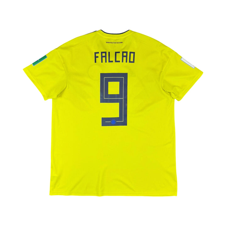 2018-19 Colombia Adidas Home Shirt FALCAO #9 - 9/10 - (XL)