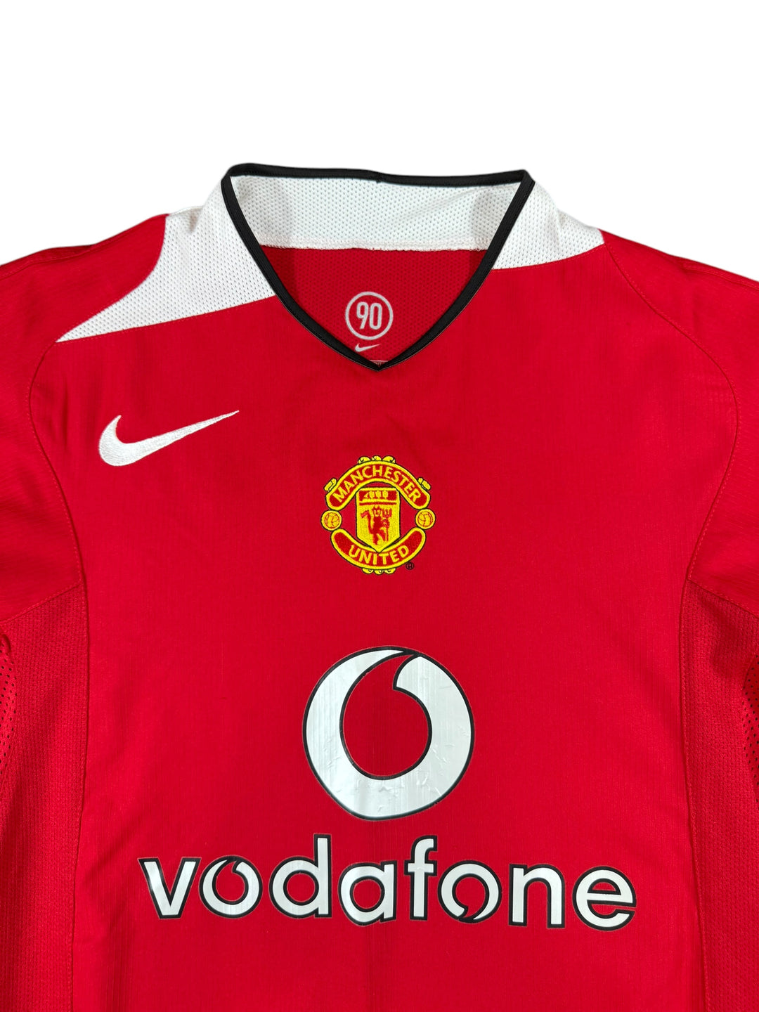 2004/05 Manchester United Nike T90 Football Shirt - 9/10 - (S)