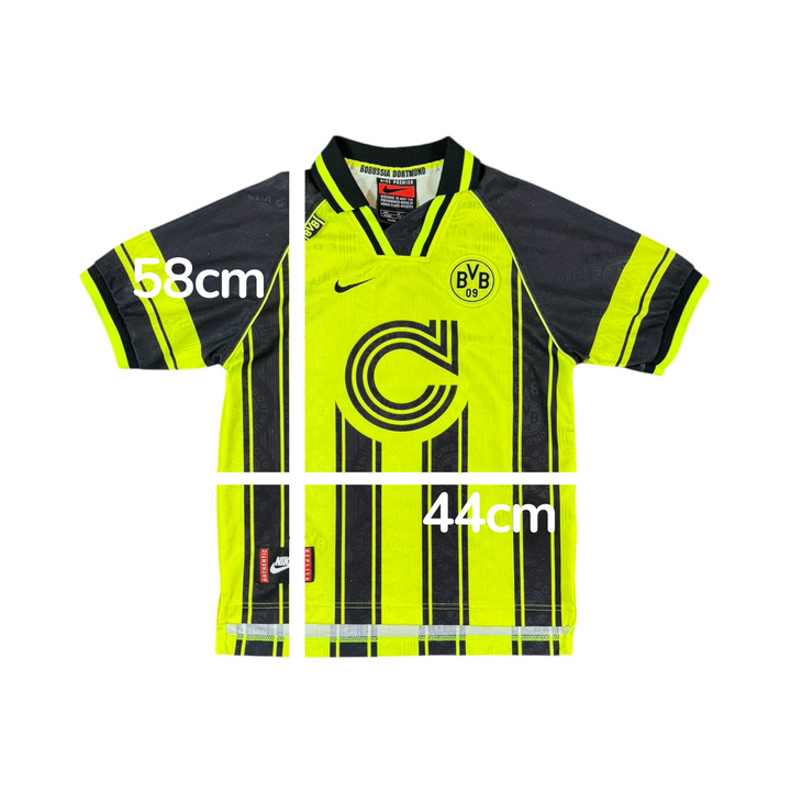 1996-97 Borussia Dortmund Home CL Shirt - 9/10 - (10-12 Years)