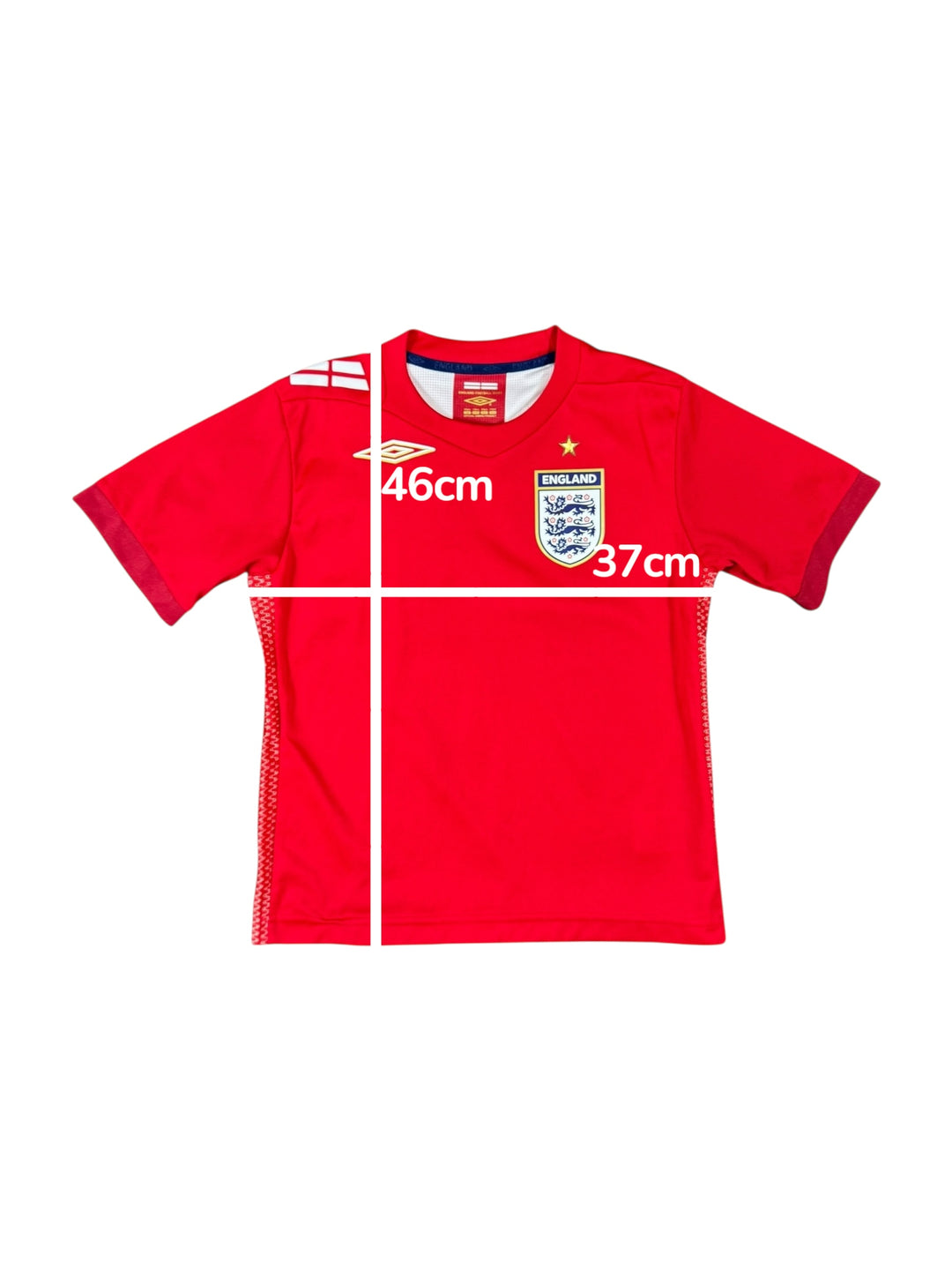 2006/08 England Umbro Away Shirt - 9/10 - (4-5 Years)