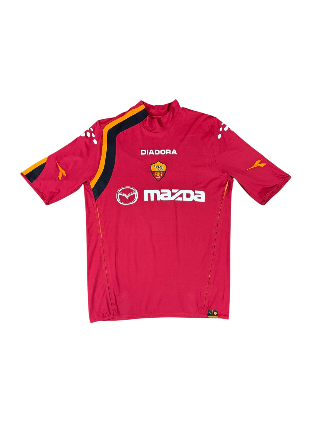 2004/05 Roma Diadora Home Shirt #10 TOTTI - 9/10 - (L)