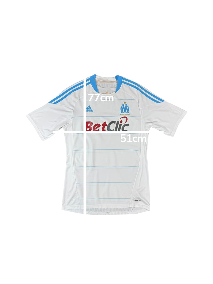 2010-11 Marseille Adidas Home Shirt - 8/10 - (M)
