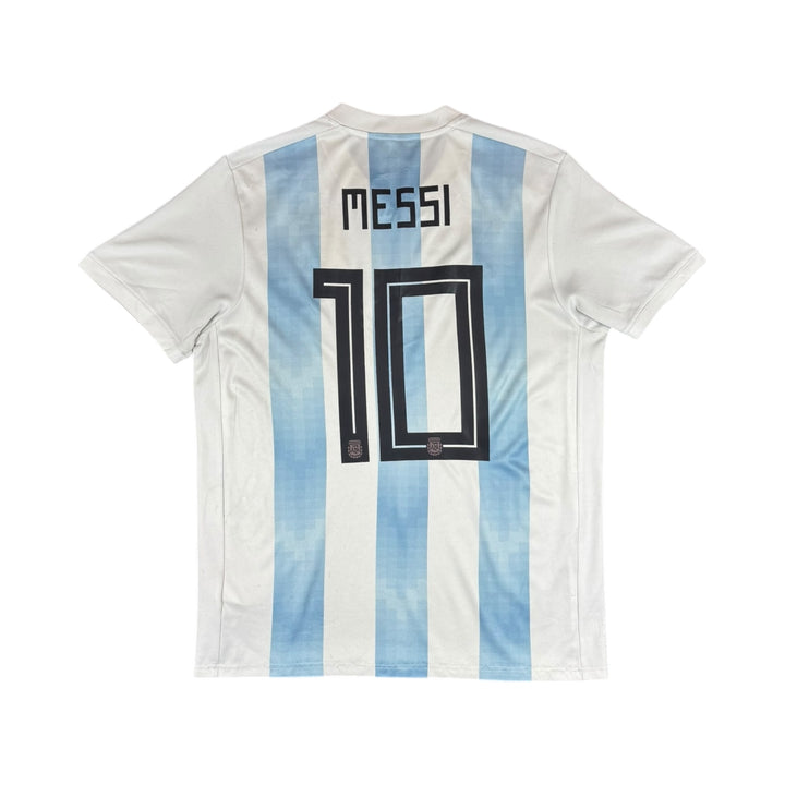 2018-19 Argentina Adidas Home Shirt #10 MESSI - 7/10 - (L)