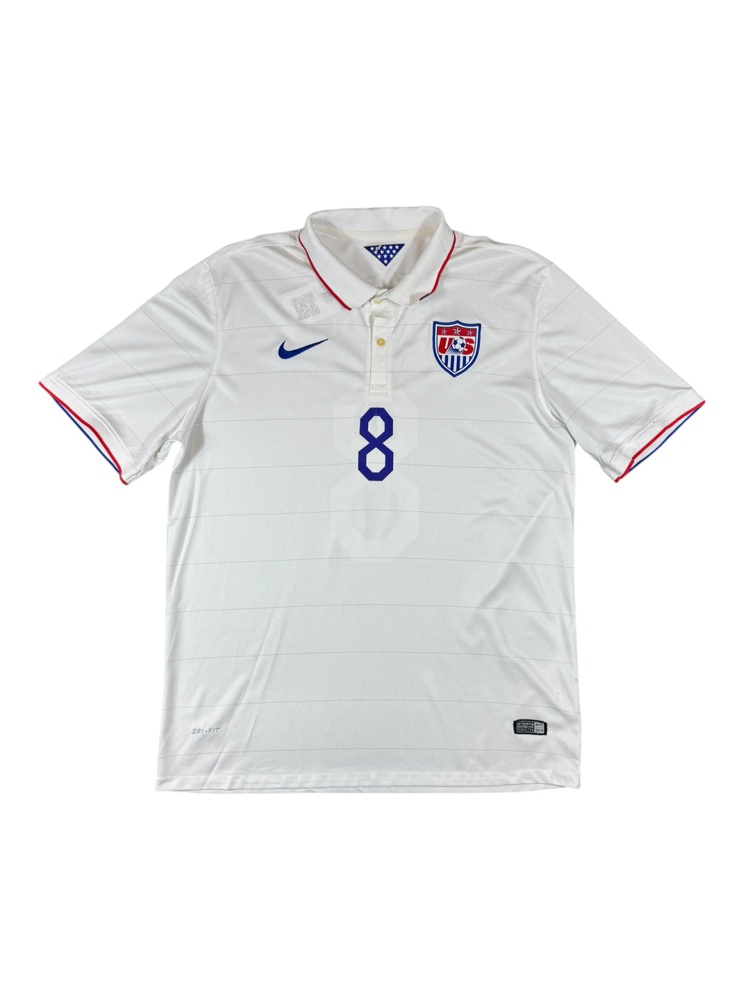 2014 USA Nike Home Football Shirt #8 DEMPSEY - 8/10 - (XL)
