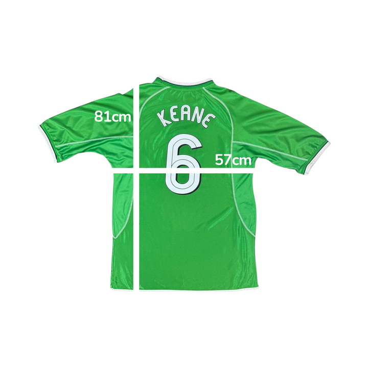 2001-03 Ireland Umbro Home Shirt KEANE #6 - 9/10 - (XL)