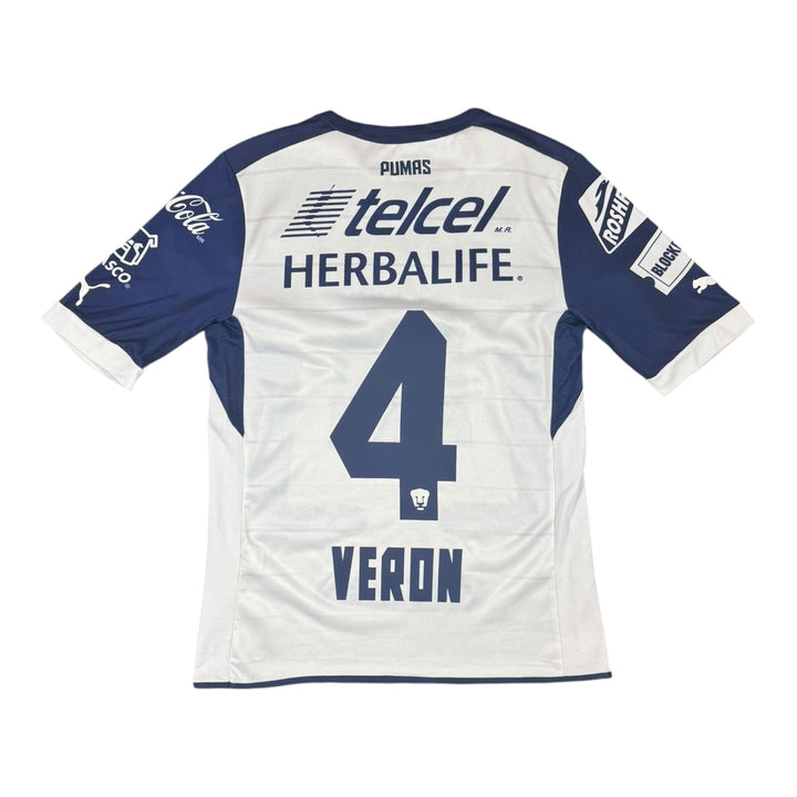 2012-13 Pumas Third Shirt VERON #4 - 8/10 - (S)