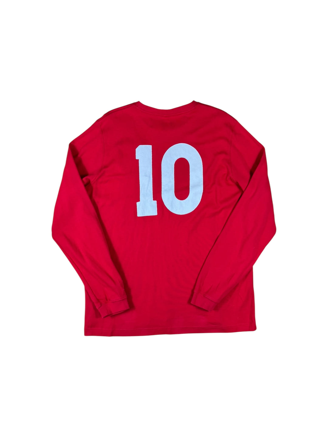 2010 '1966' England Umbro Reissue Away Longsleeve Shirt #10 - 9/10 - (XL)