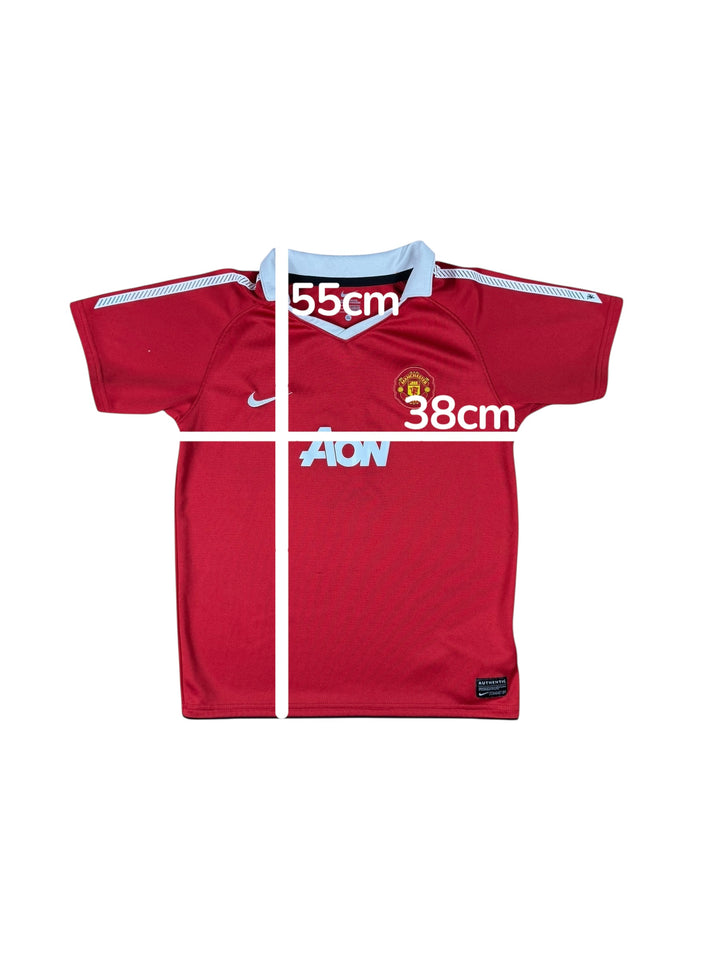 2010/11 Manchester United Home Shirt - 9/10 - (7-8 Years)