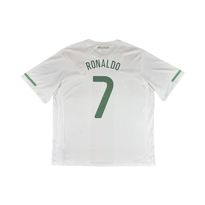 2010-11 Portugal Nike Away Shirt #7 RONALDO - 8/10 - (XL)