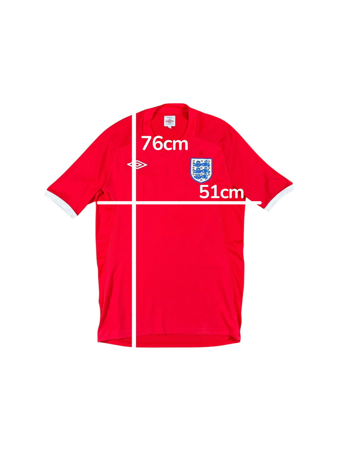 2010-11 England Umbro Away Shirt - 9/10 - (M)