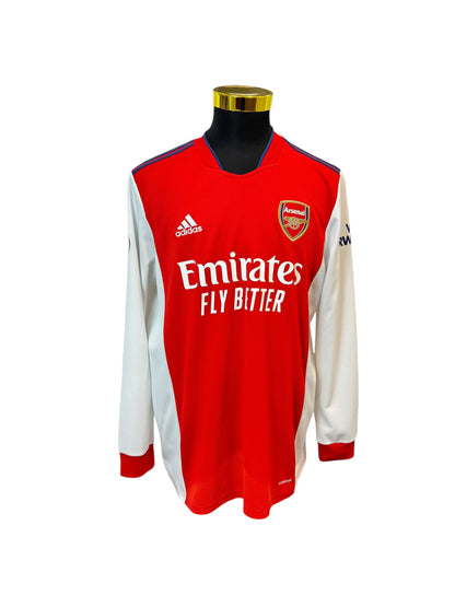 Arsenal 2021/22 Longsleeve Football Jersey #9 Lacazette