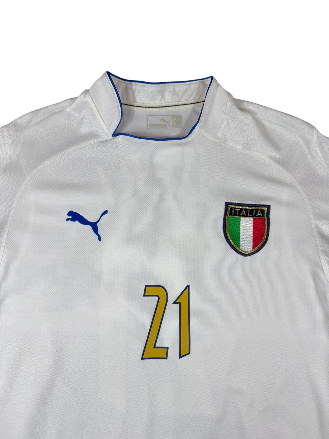 2003/04 Italy Puma Football Shirt #21 Vieri - 9/10 - (M)