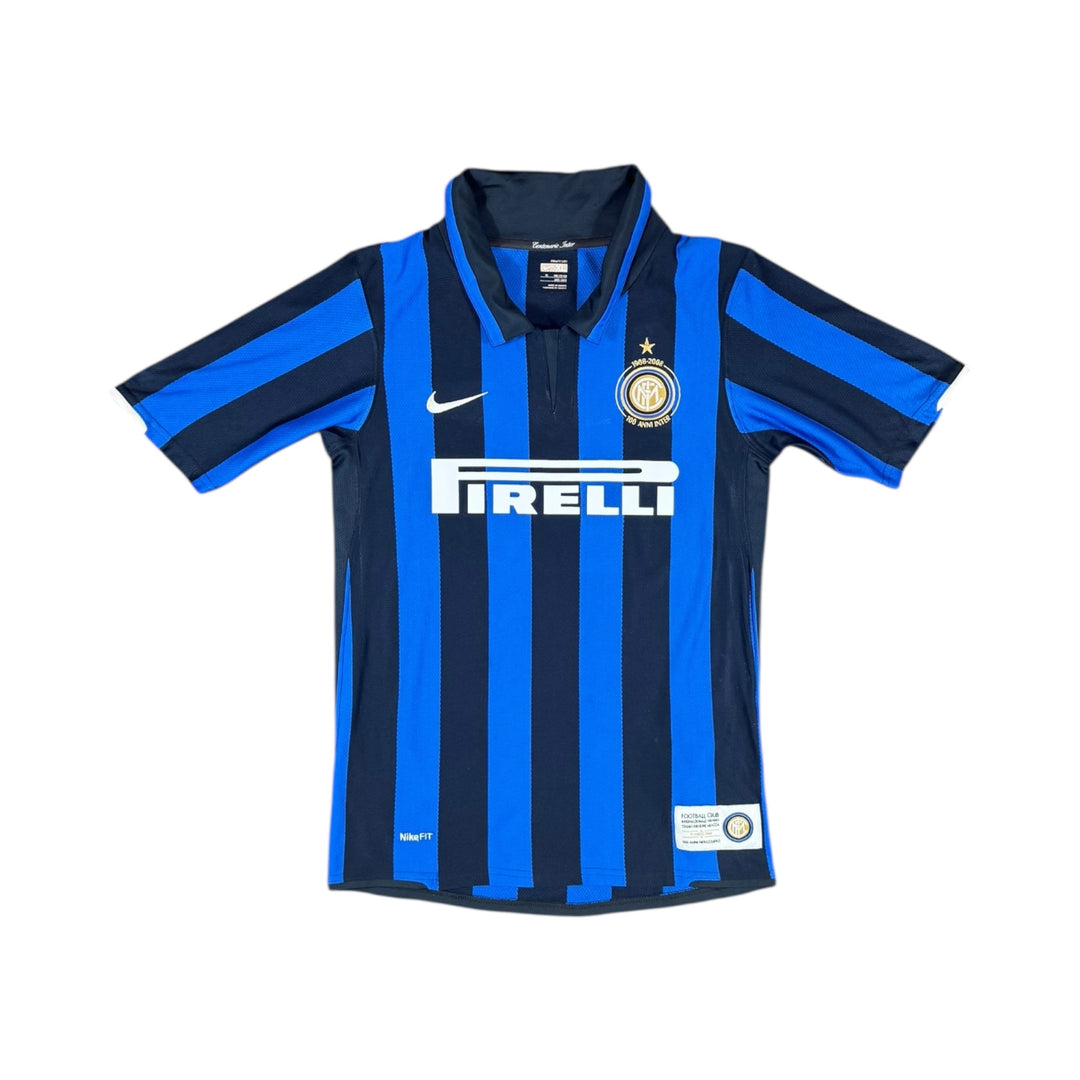 2007-08 Inter Milan Nike Home Shirt #8 IBRAHIMOVIC - 8/10 -