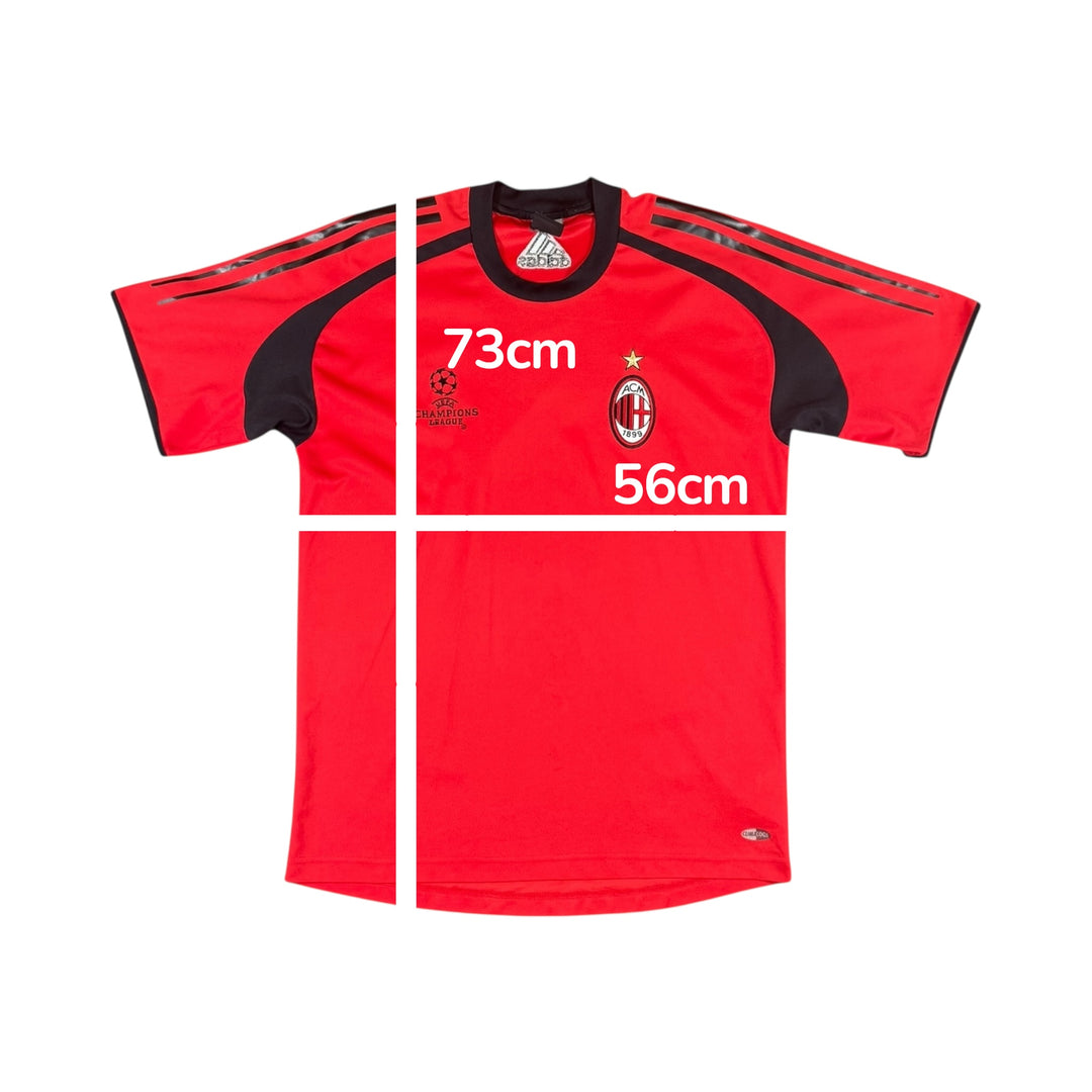 2004-05 AC Milan Adidas Champions League Training Shirt - 9/10 - (S)