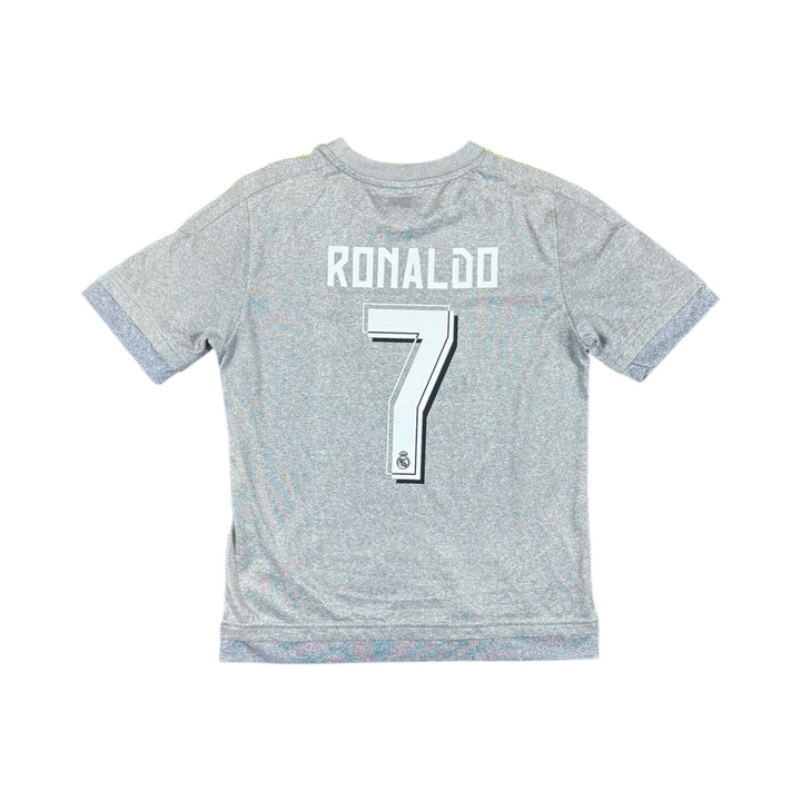 2015-16 Real Madrid Adidas Away Shirt #7 RONALDO - 10/10 - (11-12 Years)