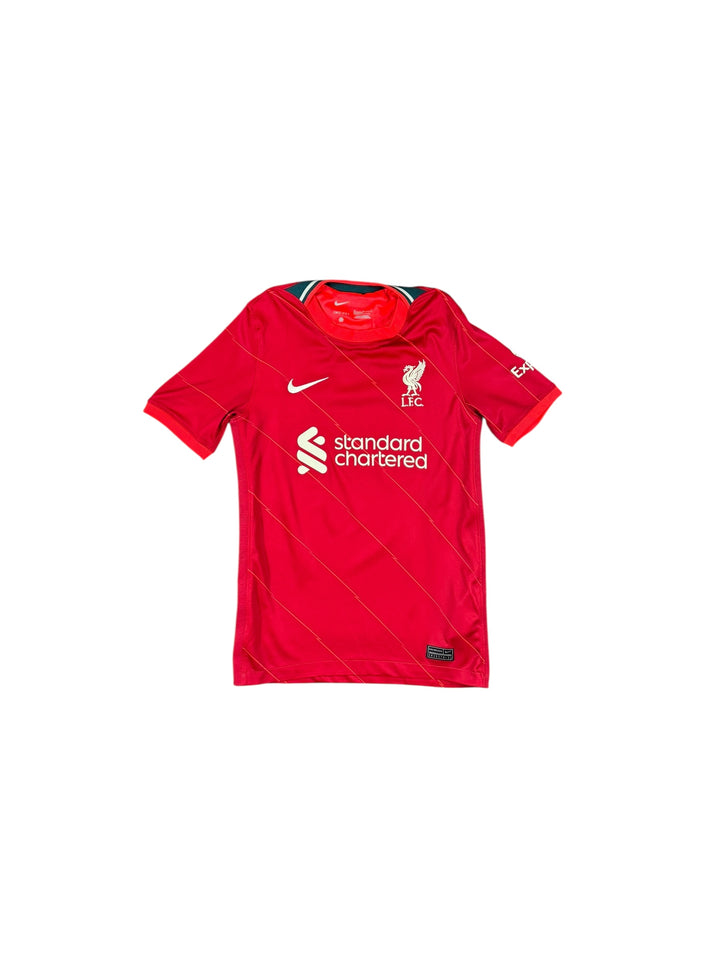 2021-22 Liverpool Home Shirt - 8/10 - (11-12 Years)