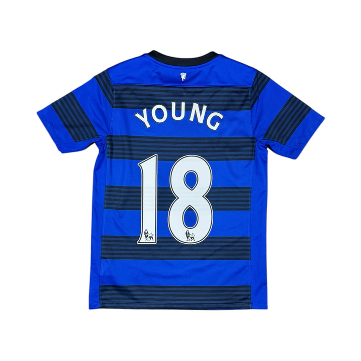 2011-12 Manchester United Away Shirt YOUNG #18 - 9/10 - (12-13 Years)