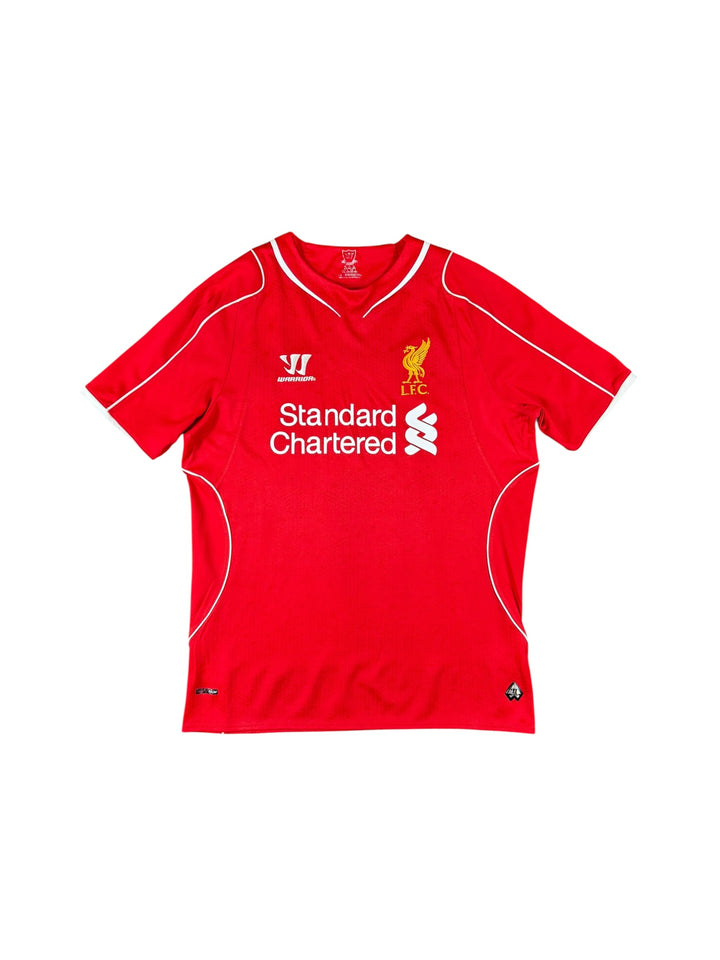 2014/15 Liverpool Warrior Home Shirt - 9/10 - (M)