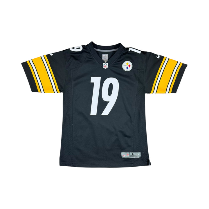 2018 Pittsburgh Steelers Nike #19 SMITH-SCHUSTER NFL Game Jersey - 9/10 - (15-16 Years)