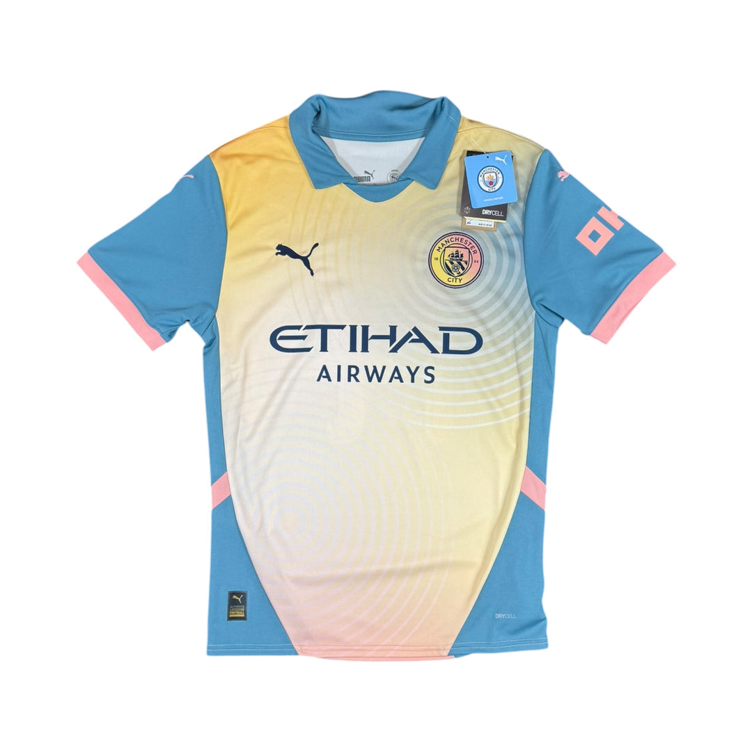 2024-25 Manchester City Fourth Puma Shirt #17 DE BRUYNE Brand New (S)