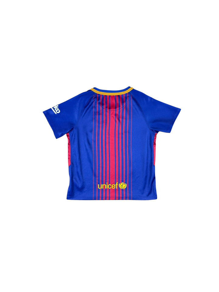 2017-18 Barcelona Nike Home Shirt - 8/10 - (6-7 Years)