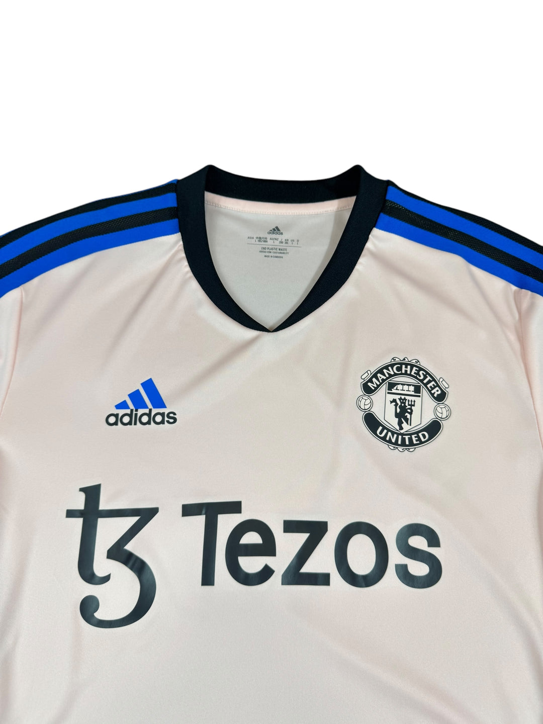 2022/23 Manchester United Adidas Football Shirt - 9/10 - (L)