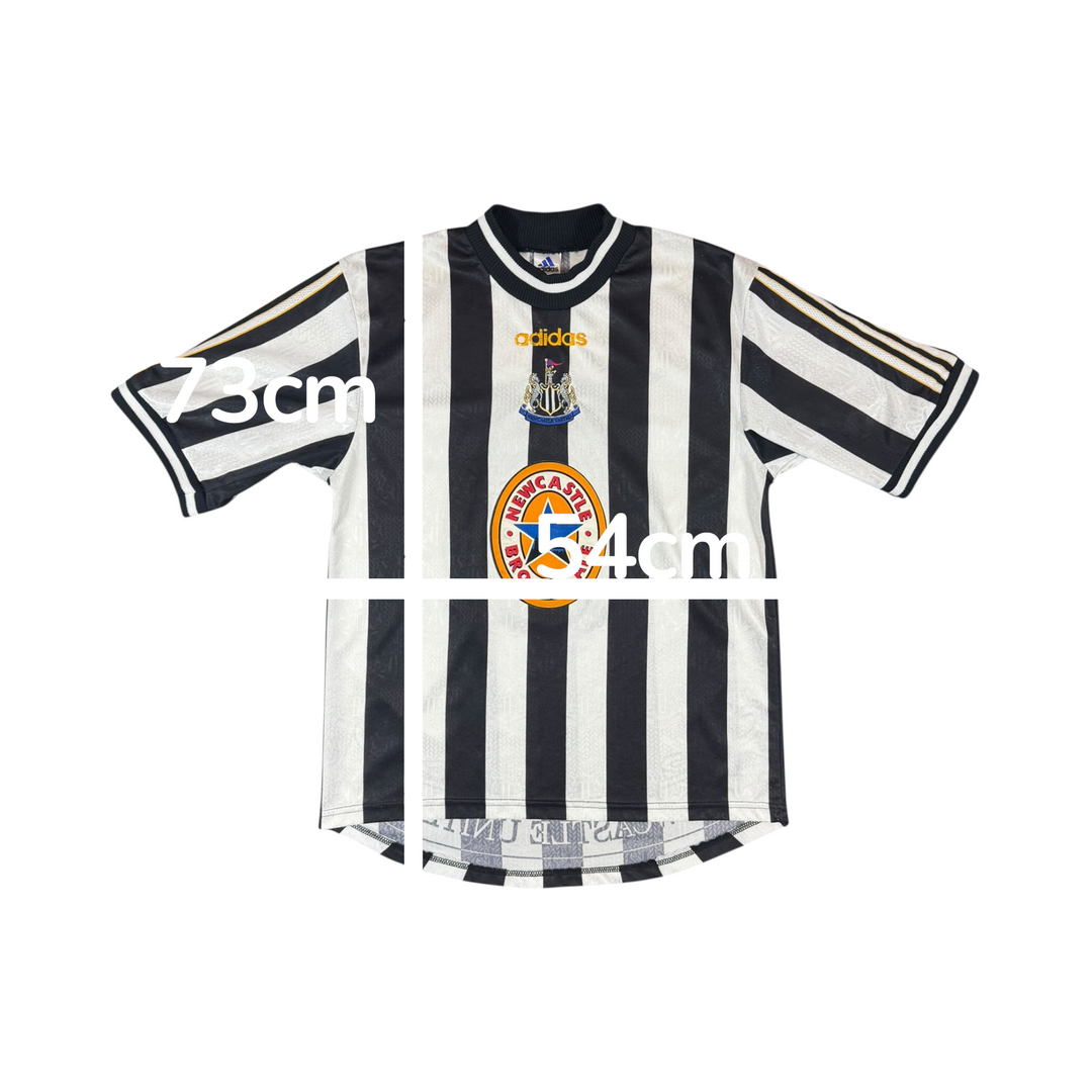 1997-99 Newcastle Adidas Home Shirt #8 - 8/10 - (M)