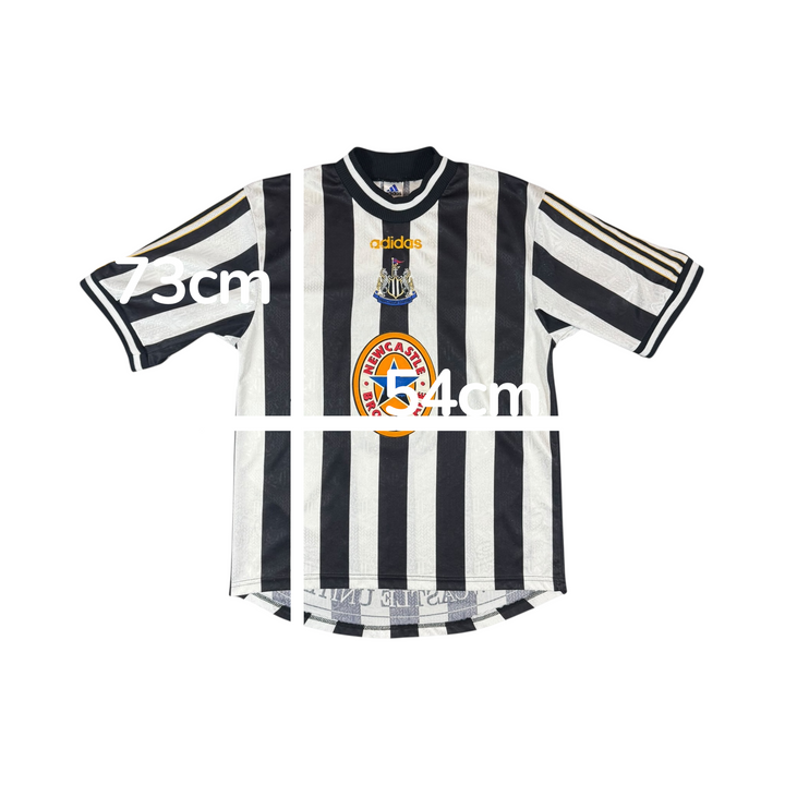 1997-99 Newcastle Adidas Home Shirt #8 - 8/10 - (M)