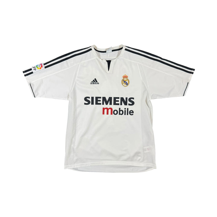 2003-04 Real Madrid Adidas Home Shirt RONALDO #9 - 9/10 - (M)