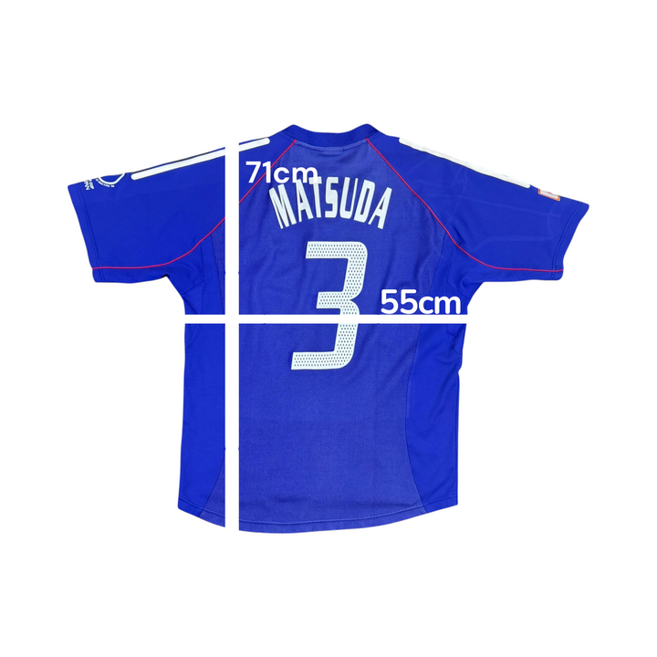 2002-04 Japan Adidas Home Shirt #3 MATSUDA - 10/10 - (L)