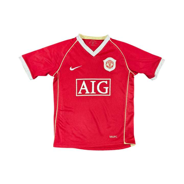 2006-07 Manchester United Home Shirt RONALDO #7 - 7/10 - (12-13 Years)