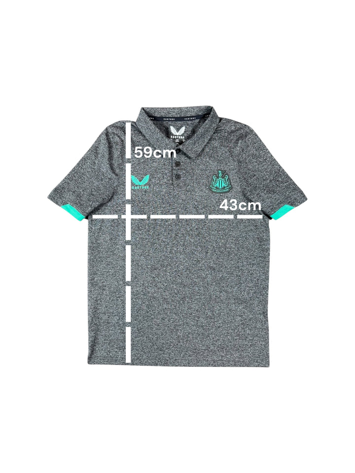 2023/24 Newcastle Castore Polo Shirt - 9/10 - (13-14 Years)