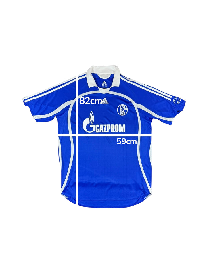 2007-08 Schalke 04 Adidas Home Shirt - 10/10 - (XL)