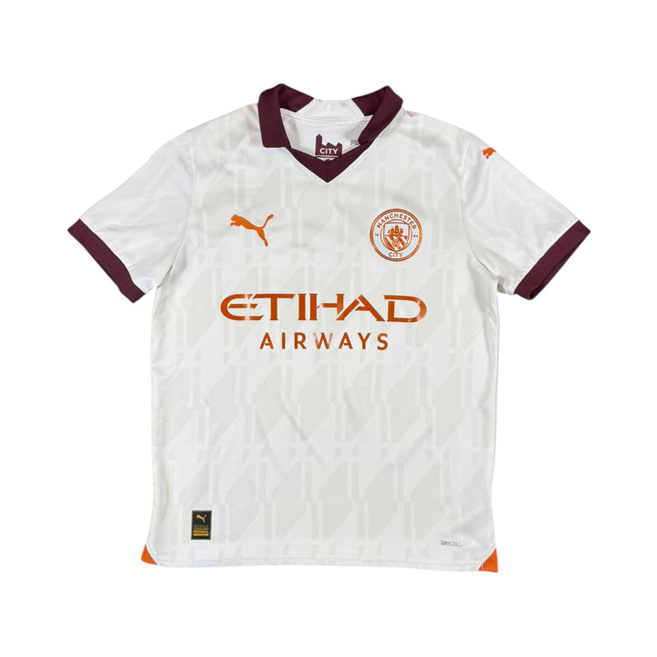 2023-24 Manchester City Away Shirt FODEN #47 - 8/10 - (13-14 Years)
