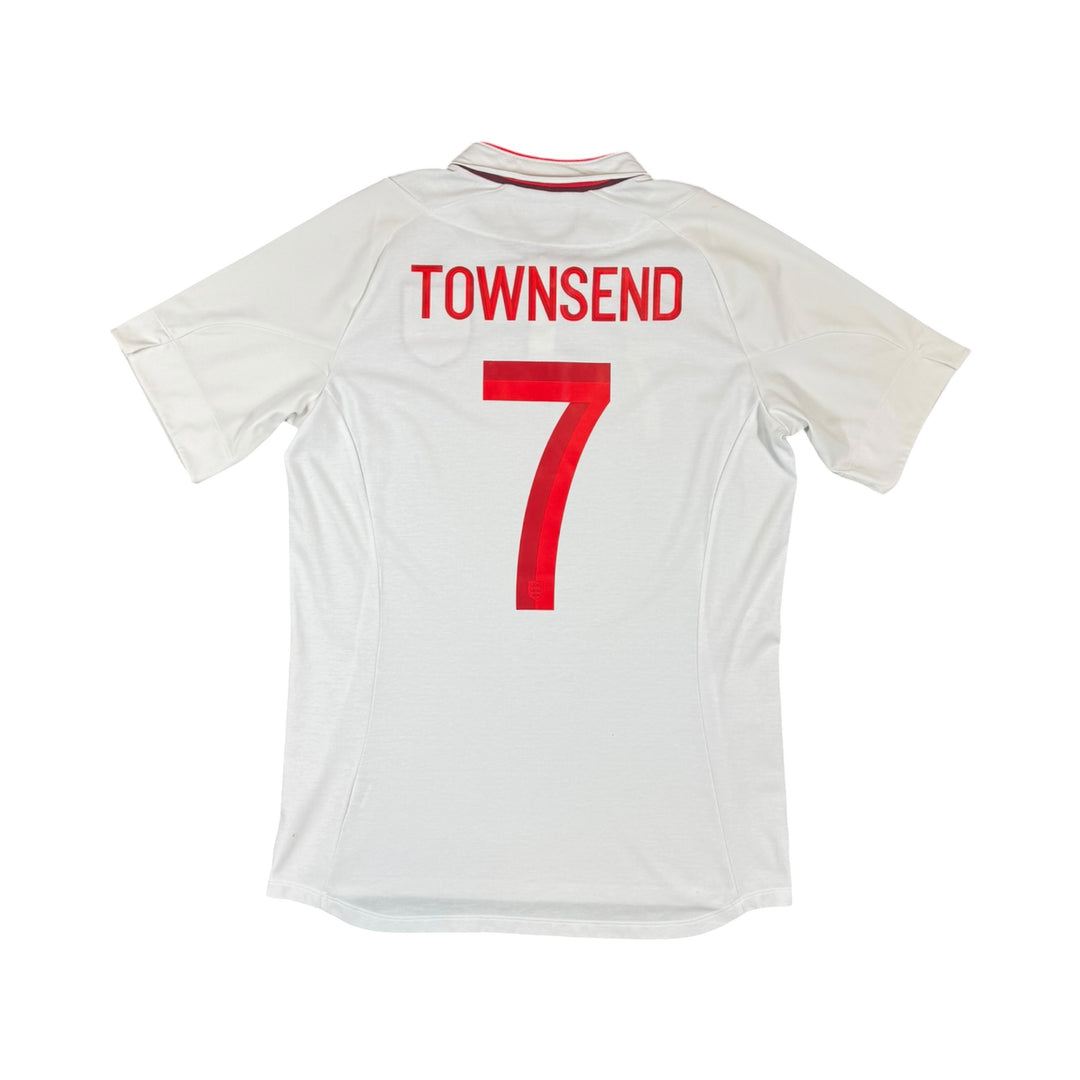 2012-13 England Umbro Home Shirt TOWNSEND #7 - 9/10 - (M)