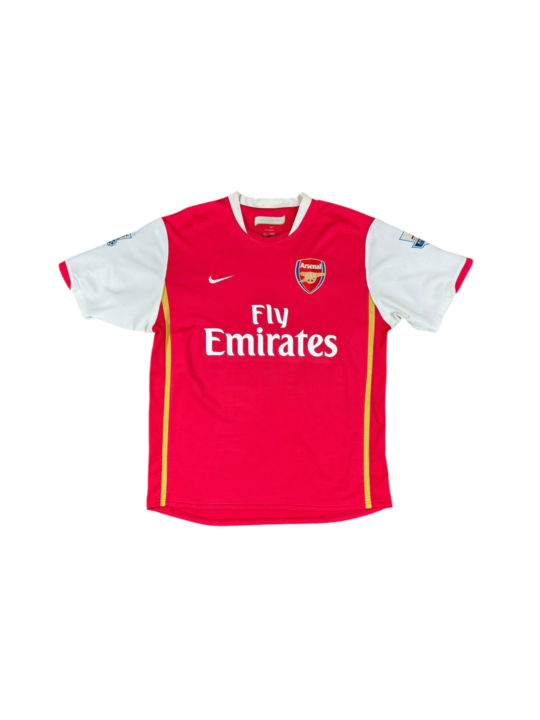 2006-08 Arsenal Nike Home Shirt #4 FABREGAS - 8/10 - (L)