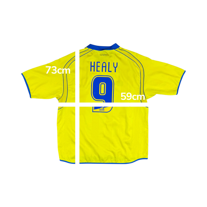 2006-07 Leeds United Away Shirt HEALY #9 - 7/10 - (XL)
