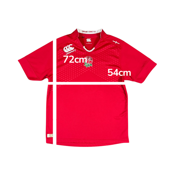 2015 England Canterbury Away Rugby Shirt - 8/10 - (L)