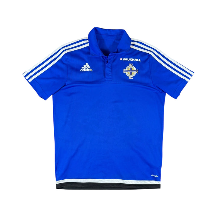 2016-18 Northern Ireland Adidas Polo Shirt - 8/10 - (M)