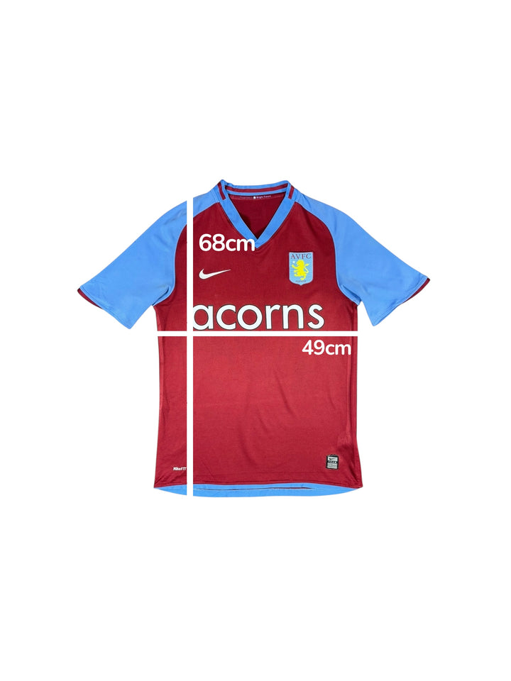 2008-09 Aston Villa Nike Home Shirt - 8/10 - (S)