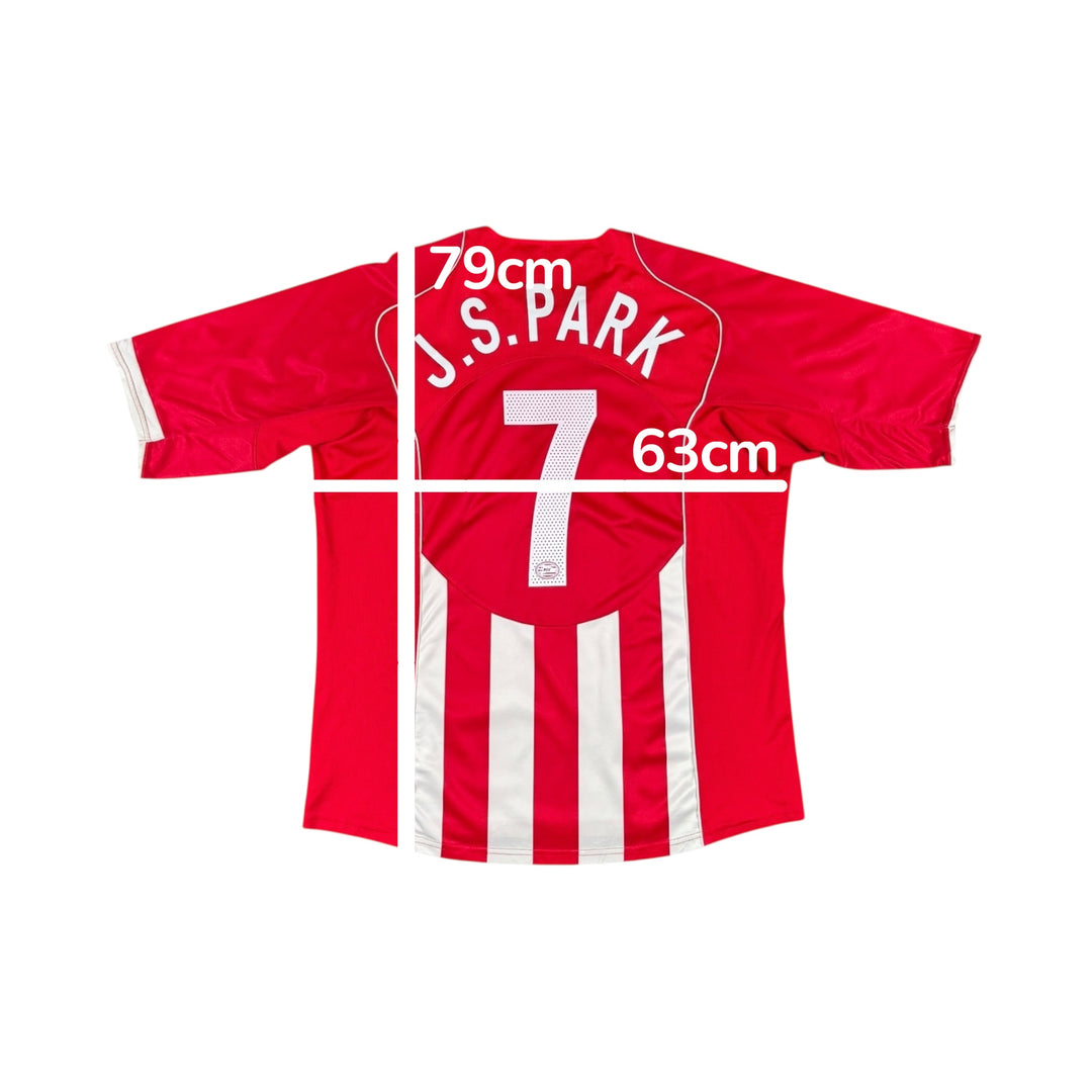 2004-06 PSV Nike T90 Home Shirt #7 JS PARK - 9/10 - (2XL)