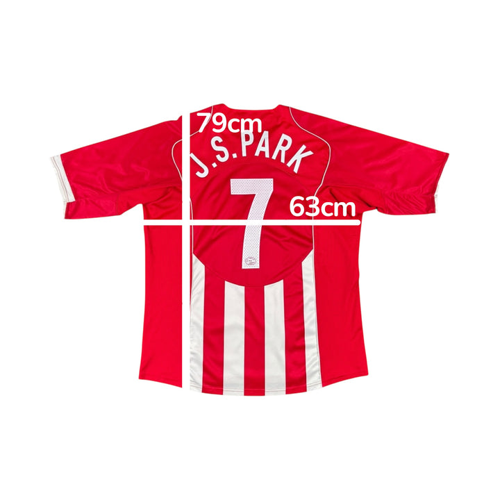 2004-06 PSV Nike T90 Home Shirt #7 JS PARK - 9/10 - (2XL)