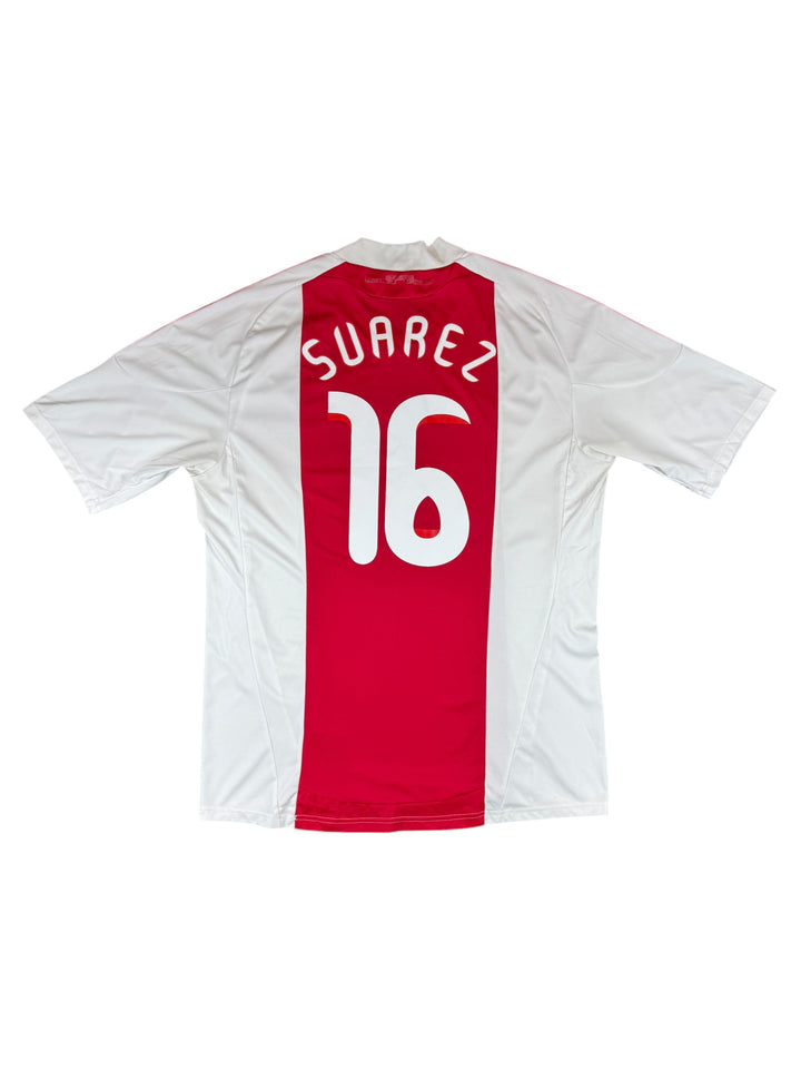 2010/11 Ajax Adidas Football Shirt #16 Suarez - 9/10 - (XL)