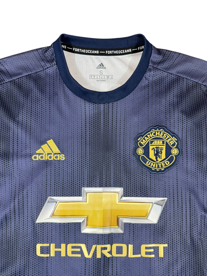 2018/19 Manchester United Adidas Away Football Shirt #10 RASHFORD - 8/10 - (S)